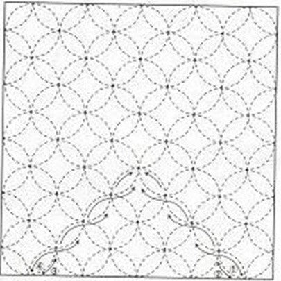 Sashiko Sampler 203