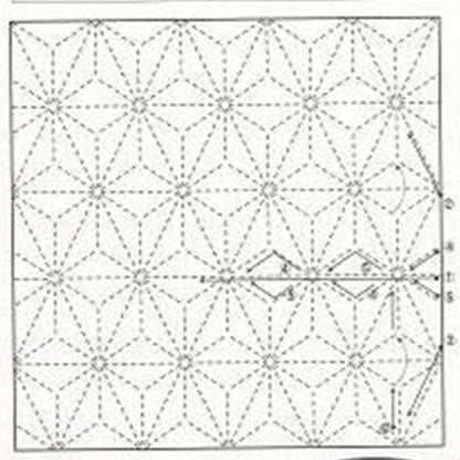 Sashiko Sampler 206