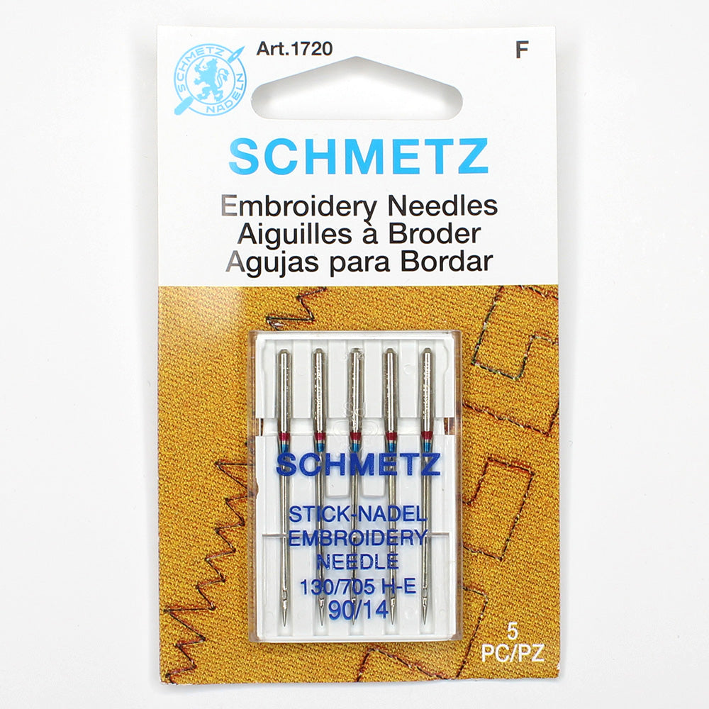 Schmetz Embroidery Machine Needles - 90/14 1720