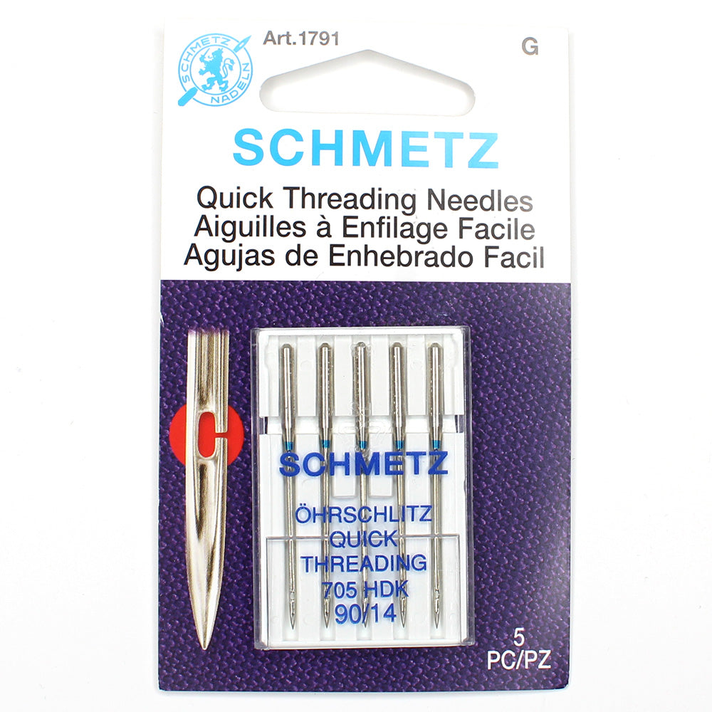 Schmetz Quick Threading Needles - 90/14 1791