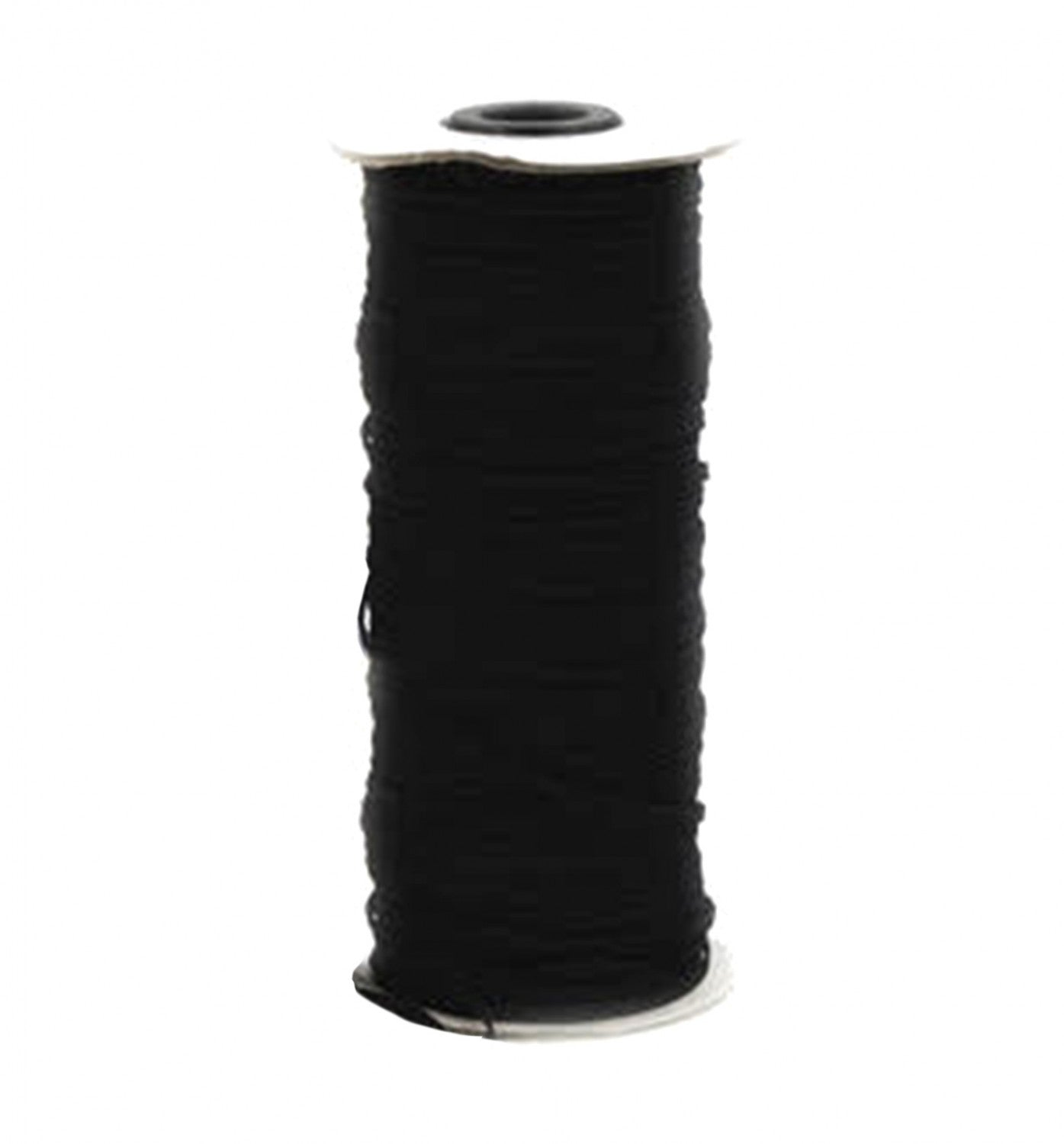 Flat Black Elastic 1/4in TGQ049 50p/metre