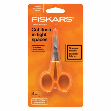 Fiskars Curved Scissors - Size 4"
