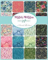 Fat Quarter Bundle - Moody Bloom by Create Joy - 33pcs