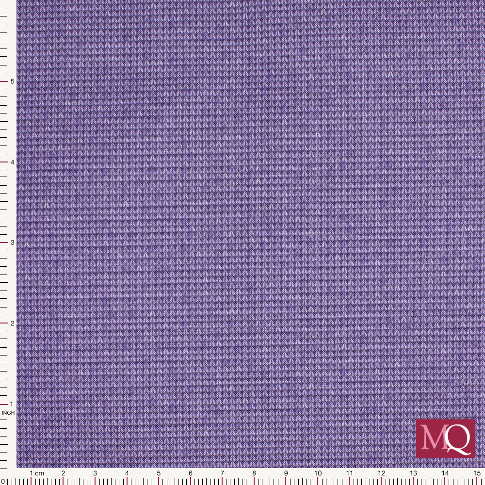 Fair Isle Friends by Clothworks - Knit Purple Y2578-27