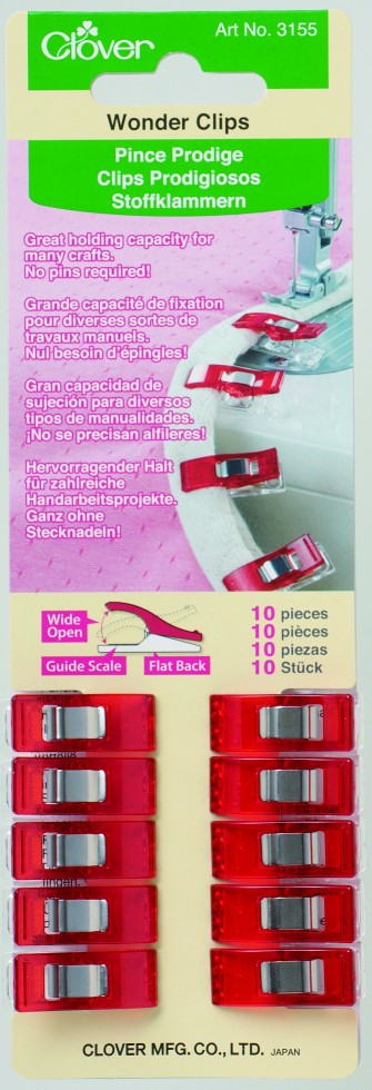 Wonder Clips Red - 10pc 3155