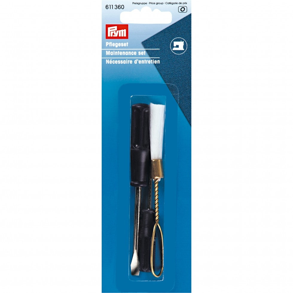 Prym Sewing Machine Maintenance Set, 3 Piece Set