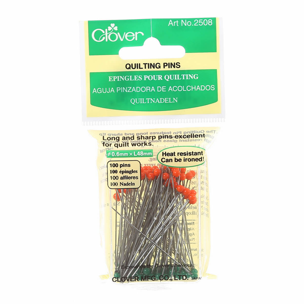 Clover Quilting Pins - AN2508 - £7.70