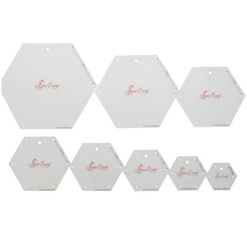 Sew Easy Mini Pentagons Template Set - NL4160