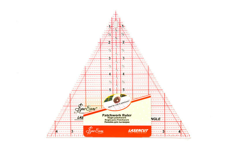 Sew Easy 8" x 9 1/4" Triangle Ruler - NL4174