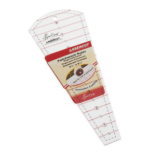 Sew Easy Dresden Ruler - 3 3/8" x 8 3/4" NL4159