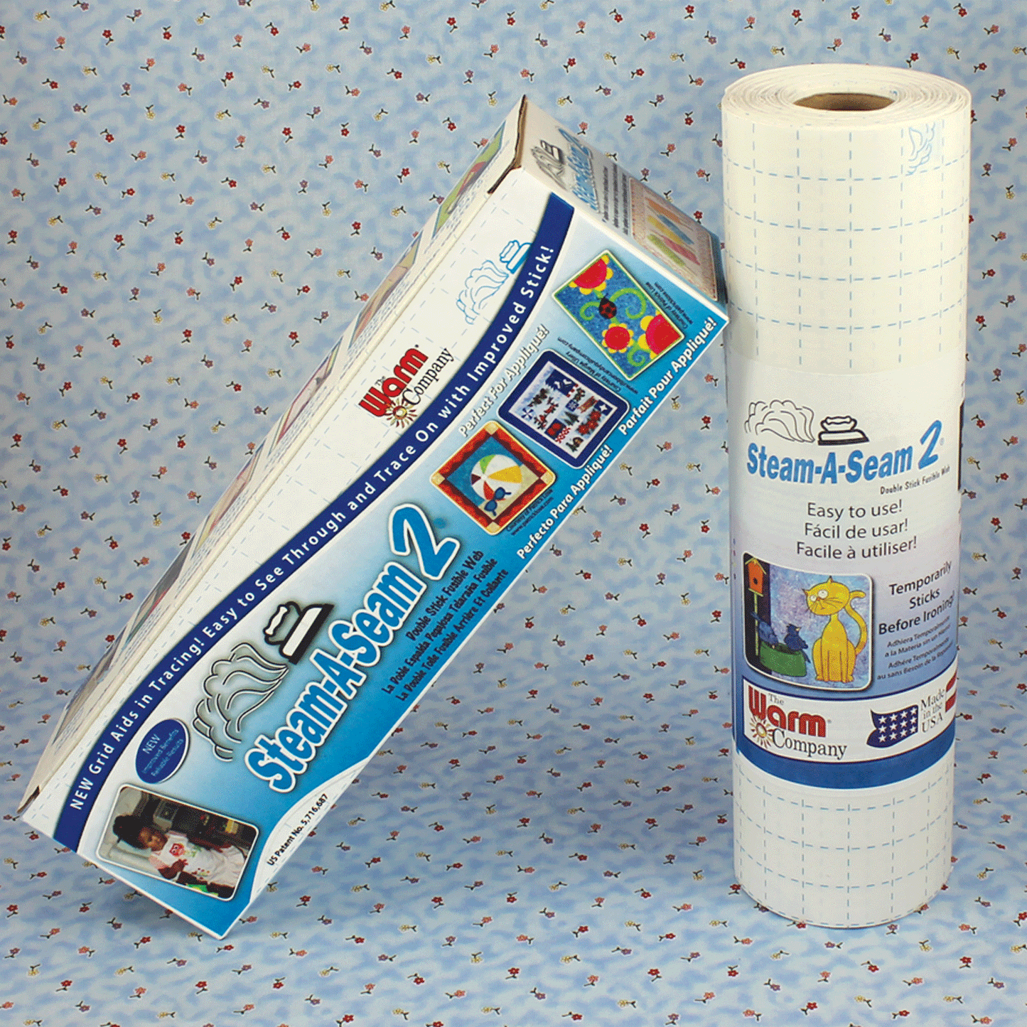Steam a Seam 2 Lite 24"/60cm Wide - Double Stick Fusible Web