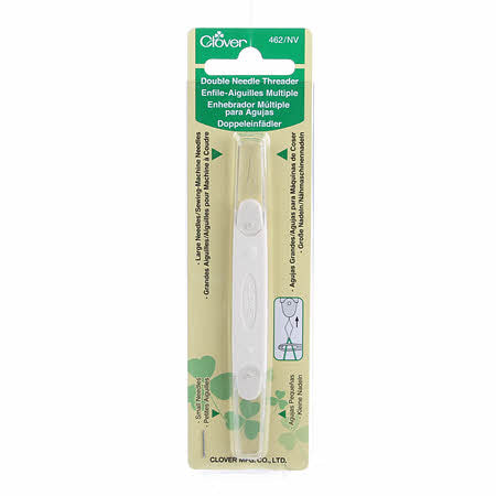 Clover Double Needle Threader - 462/NV