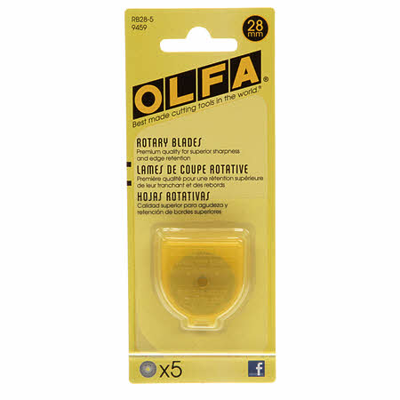 Olfa Rotary Blades - 28mm RB28-5
