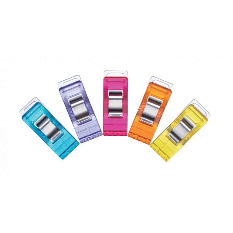 Wonder Clips Assorted Colors 50pc # 3183CV