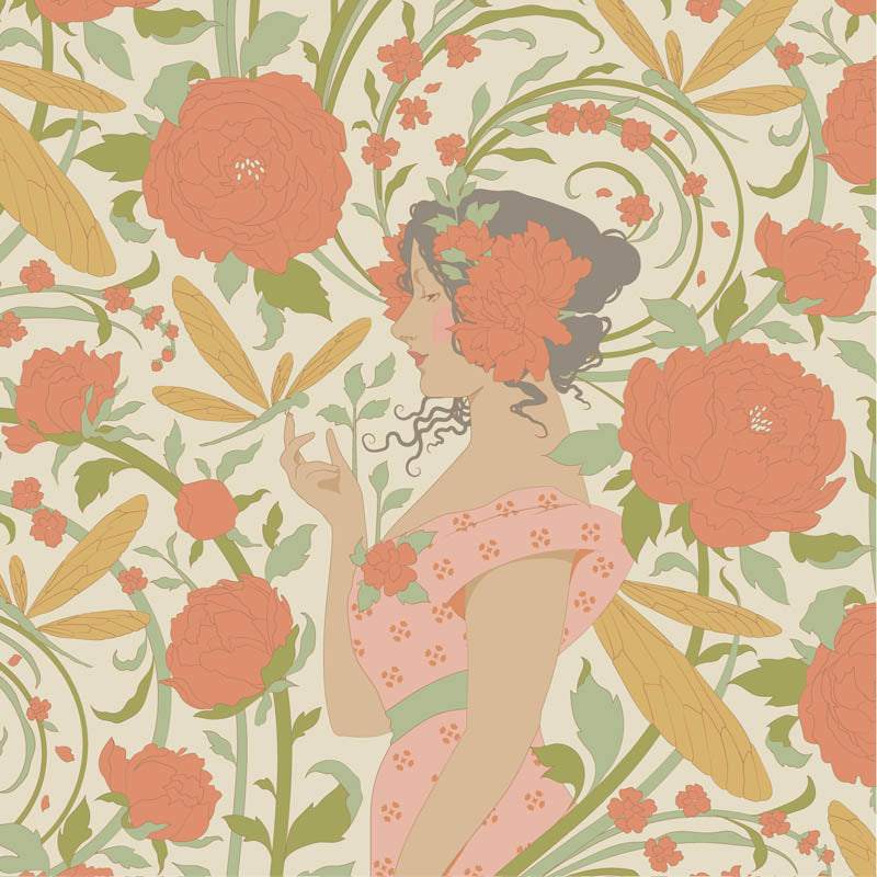 Songbird by Tilda - Aubery Coral