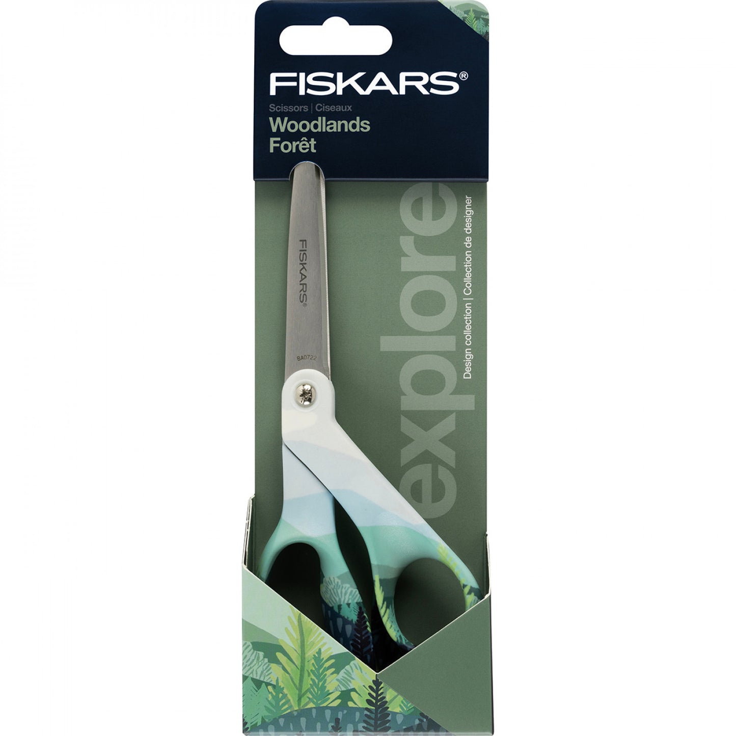 Fiskars Universal Limited Edition Design Collection Scissors  - Woodlands Foret- 8"/21cm