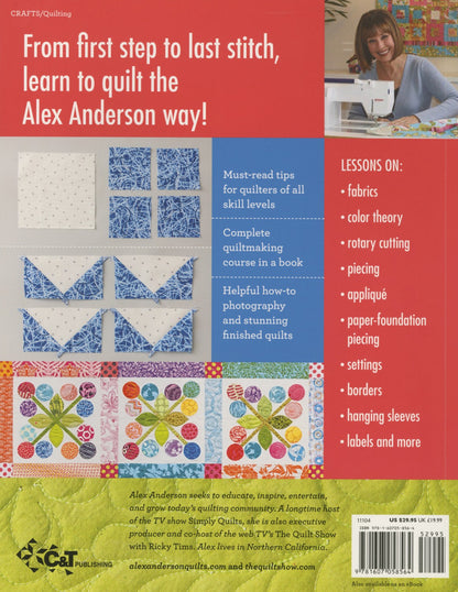 All Things Quilting with Alex Anderson  - Book