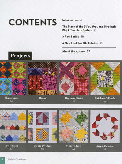 Quilts for Scrap Lovers by Judy Gauthier  - Book