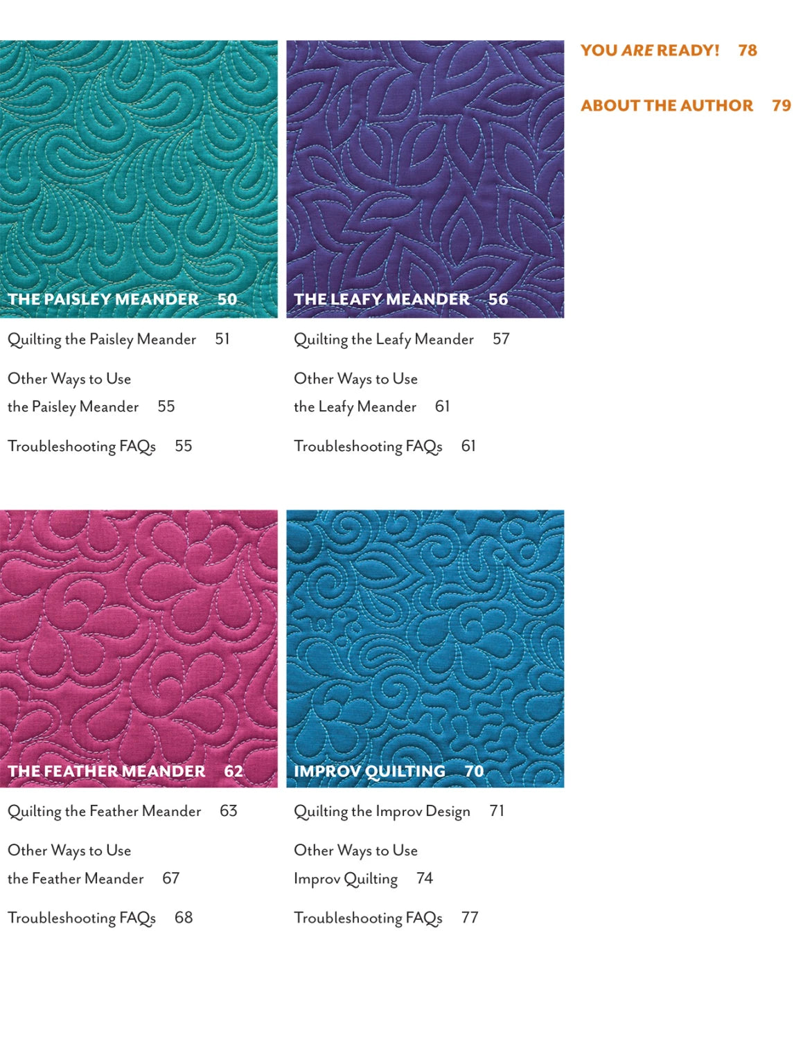 Free Motion Meandering - A beginner's Guide to Machine Quilting