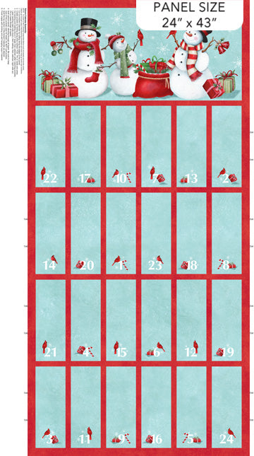 Jolly Holly  Advent Calendar by Northcott