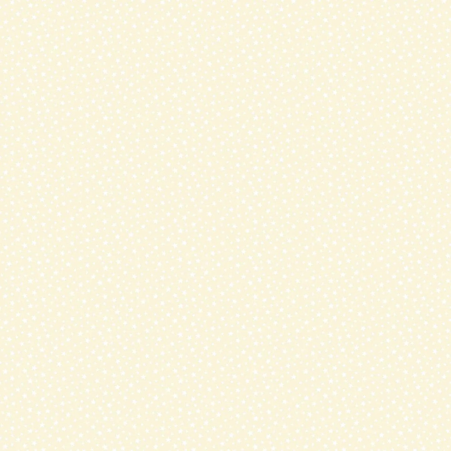Essentials Star by Makower - Star White on Cream