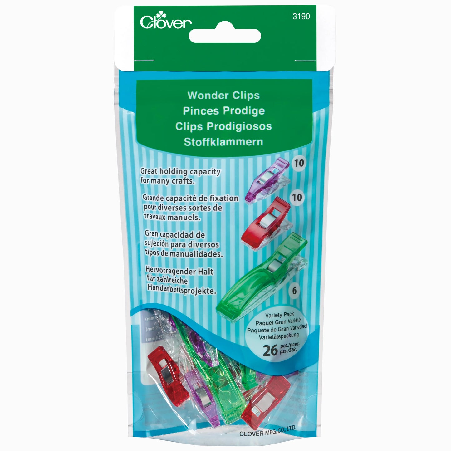 Wonder Clips Variety Pack- 26pc  3190