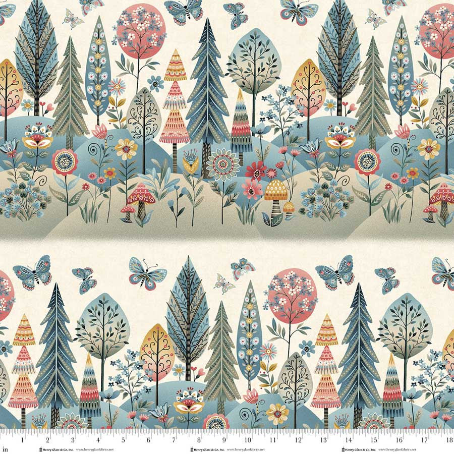 Norwegian Forest by Mary Jane Carey for Henry Glass