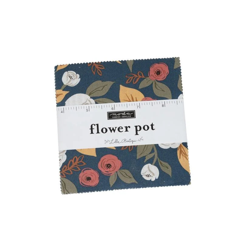 Flower Pot  5" Charm Pack  - Lella Boutique   for Moda