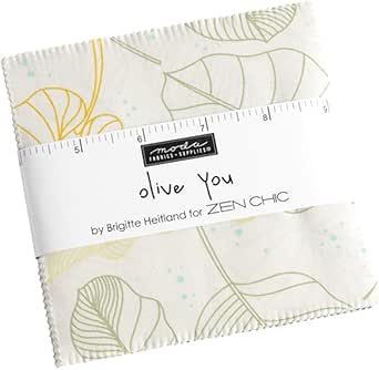Olive You  5" Charm Pack -  by Brigitte Heitland for Moda