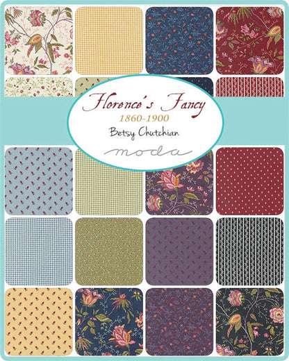 Florence's Fancy 1860-1900  5" Charm Pack - by Betsy Chutchian for Moda