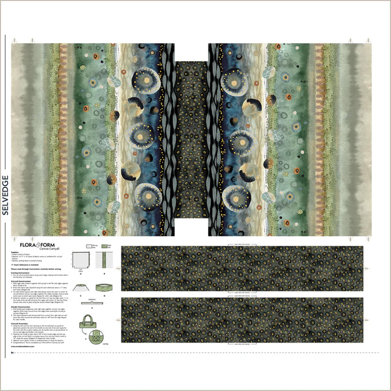 Canvas Bag Panel by Essoldo Design for Windham