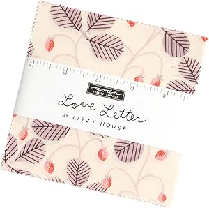 Love Letter  by Lizzy House 5" Charm Pack - for Moda