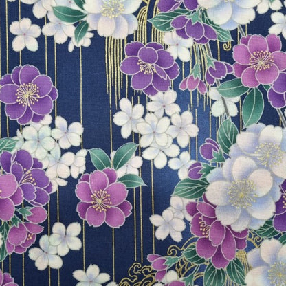 Ara by Nutex - 67120 2-Blue/Gold /Metallic £1.50/10cm