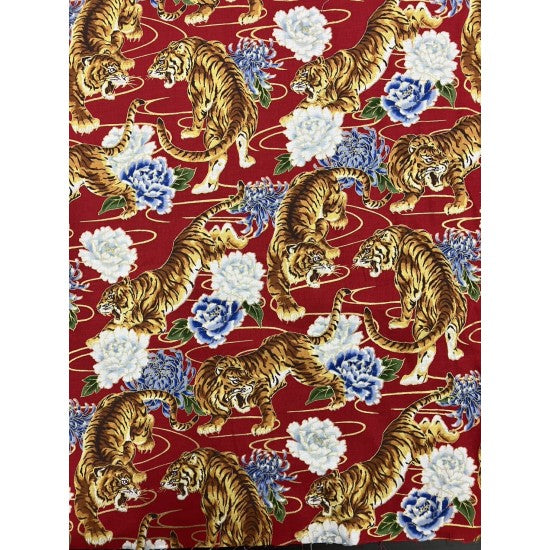 Myoko by Nutex - 67230 4 -Red/Gold /Metallic £1.50/10cm