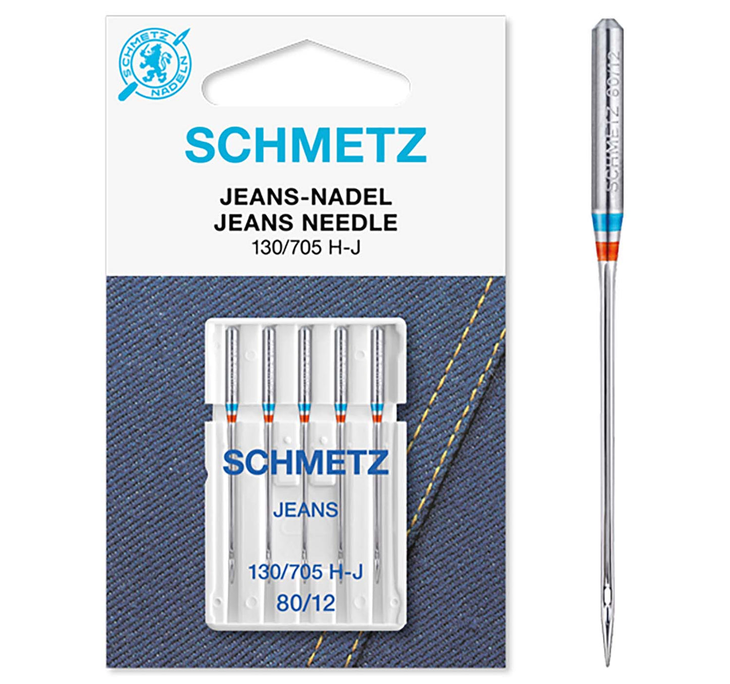 Schmetz Jean/Denim Machine Needles - 80/12 1781 - £3.50