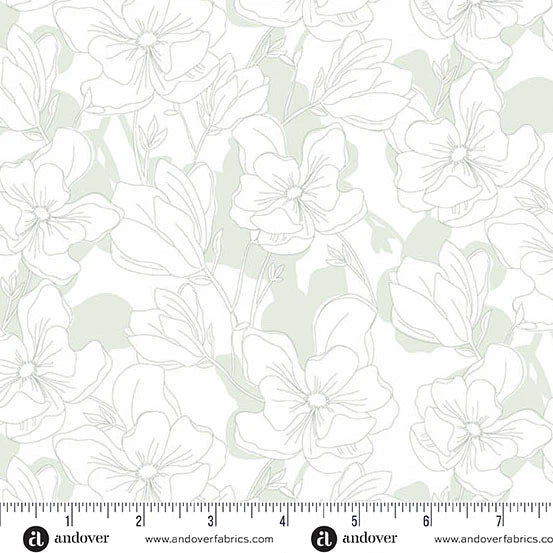 Color Me Whispered by Stephanie Organes Magnolia Veil Sage Green Remnant