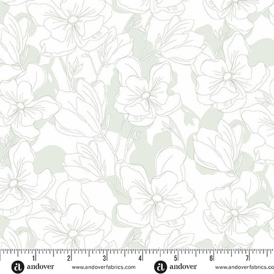 Color Me Whispered by Stephanie Organes Magnolia Veil Sage Green