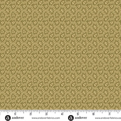 Madison Manor Revisited by Jo Morton for Makower - Tossed Flower Green