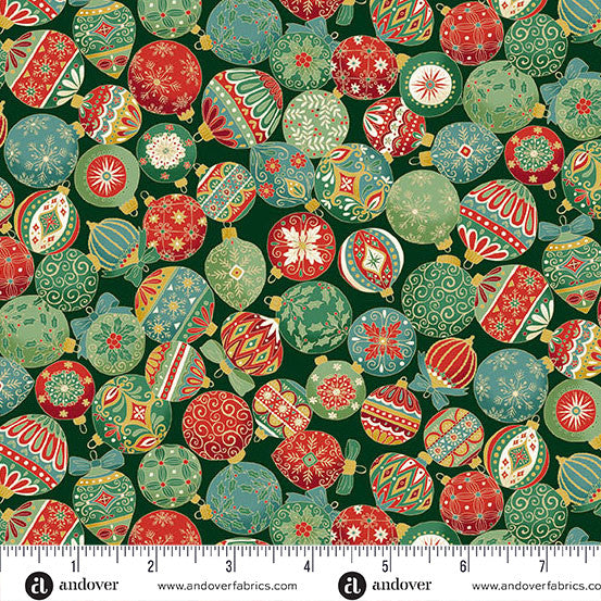 Adorn by Makower Ornament Green 217-G