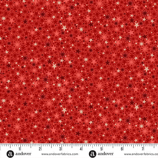 The Nutcracker by Makower Twinkle Red 225-R