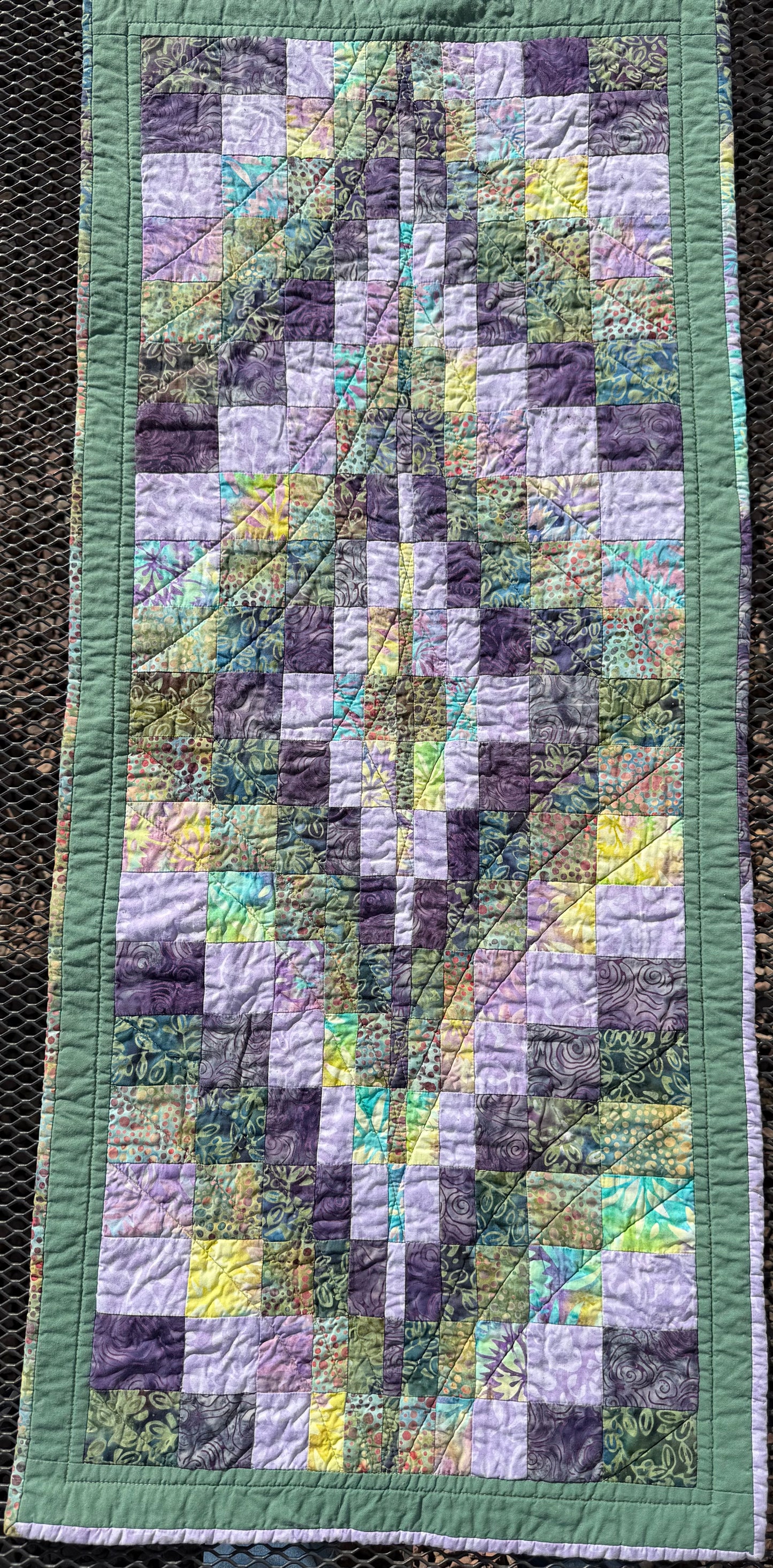 08/11/25 Diamond Bargello Table Runner with Helen Kent  - 10am to 4pm - *Suitable for Confident Beginners (Sewing machine  required)
