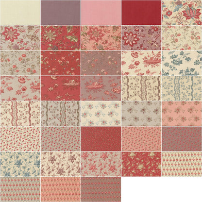Jelly Roll - Fleur De Paris  by  French General  for Moda 13990JR