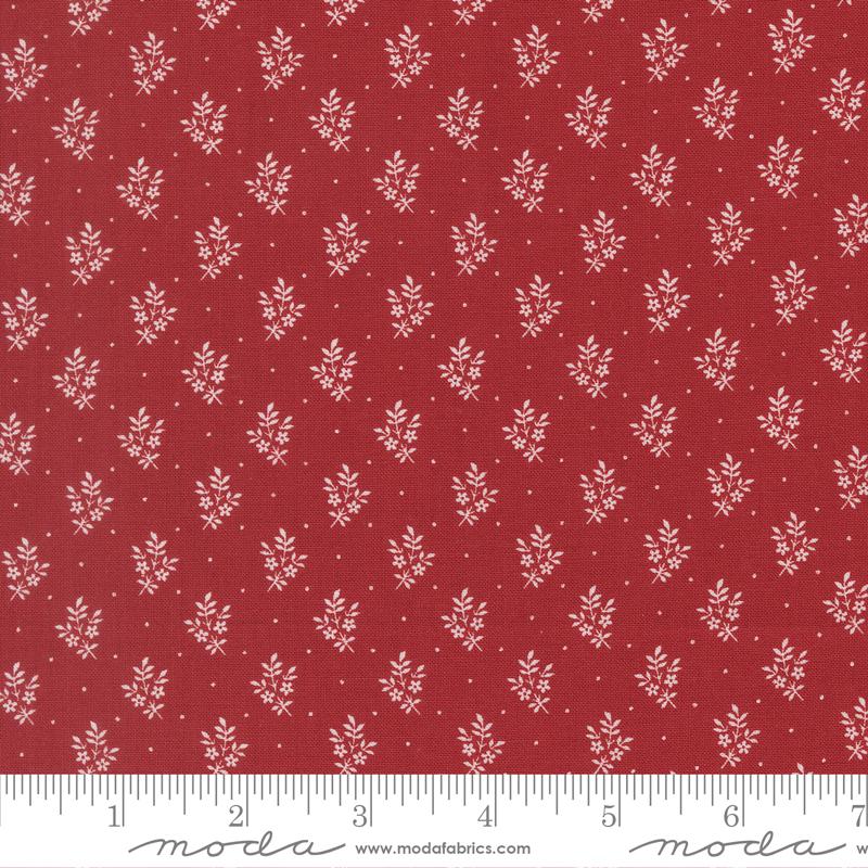 American  Gatherings 111 by Primitive Gatherings  for Moda - Crimson  49327 12