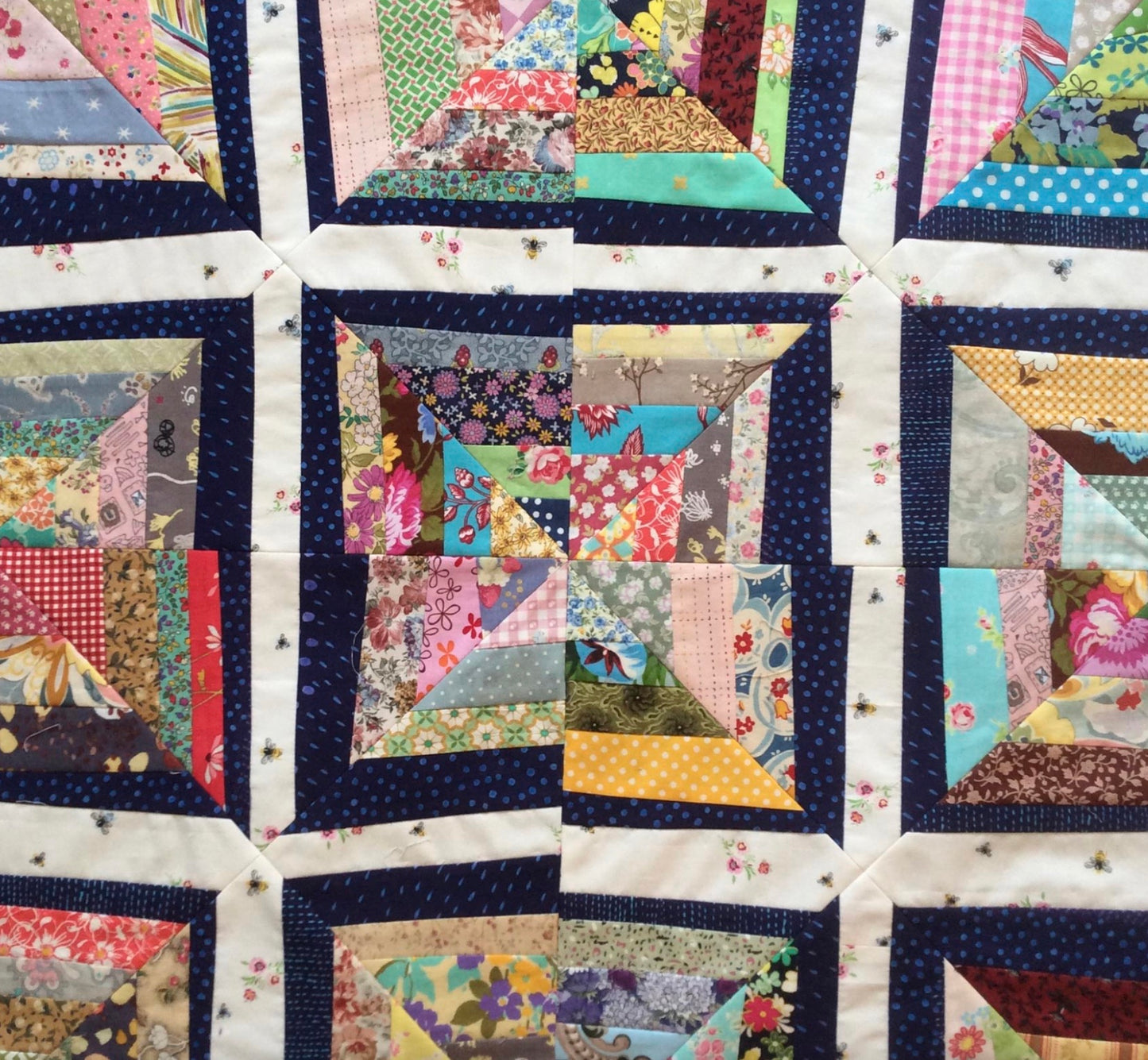 18/02/26  Strips and Strings are not just for Log Cabin Workshop with Carolyn Forster 10:00 till 4:00  Machine required.