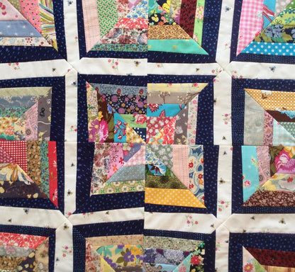 18/02/26  Strips and Strings are not just for Log Cabin Workshop with Carolyn Forster 10:00 till 4:00  Machine required.