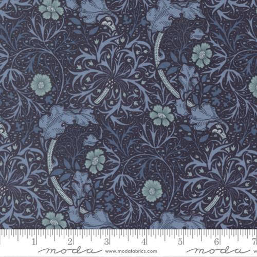 Morris Muse -  by Barbara Brackman for Moda -Twilight