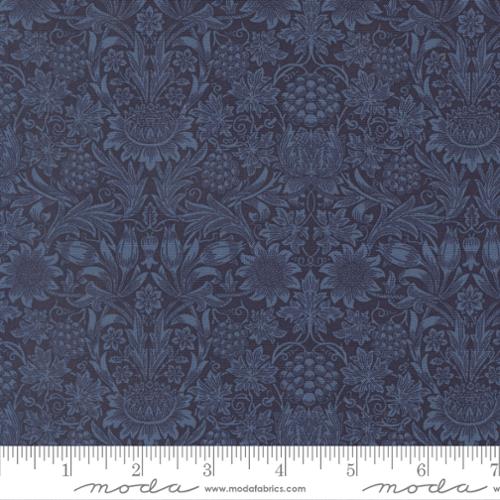 Morris Muse -  by Barbara Brackman for Moda -Twilight