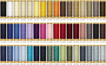 Gutermann Creativ Cotton Box - 48 50wt cotton threads