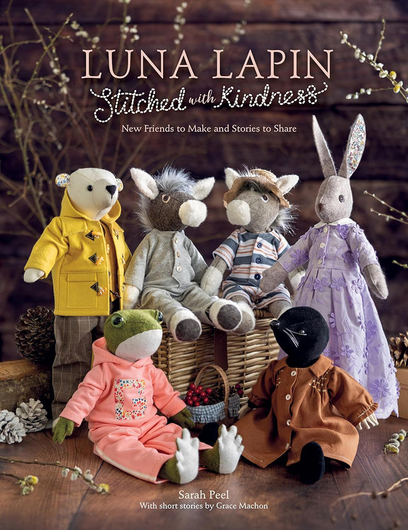 Luna Lapin - Stitched with Kindness by Sarah Peel