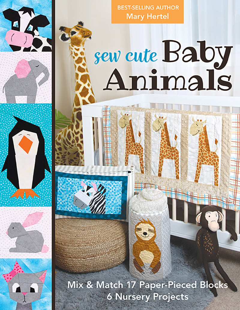 Sew Cute Baby Animals by Mary Hertel